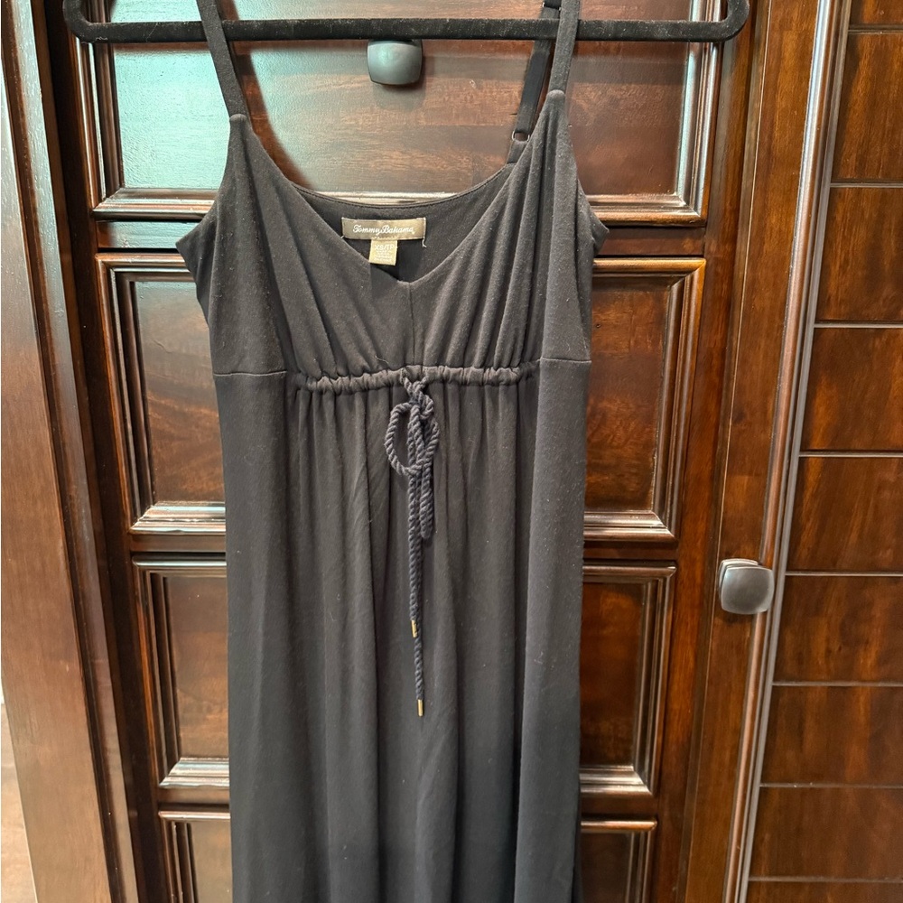 Tommy Bahama Black Dress with Rope Accent XS